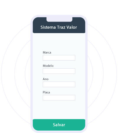Cadastre o veículo no sistema Traz Valor para cotação de peças automotivas